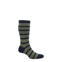 mens 1 pair pantherella merino wool spencer banded bright striped sock ...