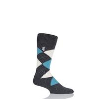 Mens 1 Pair Pringle of Scotland 85% Cashmere Argyle Socks