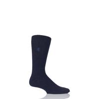 Mens 1 Pair Pringle of Scotland 85% Cashmere Ribbed Socks