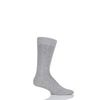 mens 1 pair pringle of scotland cashmere blend ribbed socks