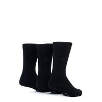 Mens 3 Pair Pringle of Scotland Classic Bamboo Plain Socks