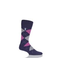 Mens 1 Pair Pringle of Scotland 85% Cashmere Argyle Socks