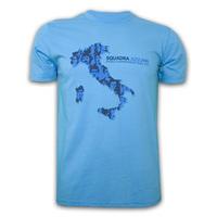 Mens Italia 1982 Basic T // Blue 100% cotton