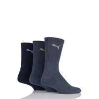 Mens & Ladies 3 Pair Puma Sports Socks