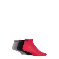 Mens and Ladies 3 Pair Puma Training Quarter Socks