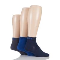 Mens and Ladies 3 Pair Puma Training Quarter Socks