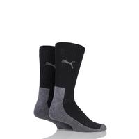 Mens and Ladies 2 Pair Puma Coolmax Technical Socks