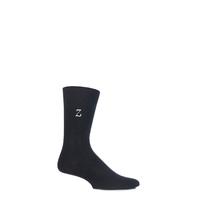 Mens 1 Pair SockShop New Individual Embroidered Initial Socks - U-Z