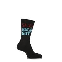 mens 1 pair sockshop birthday dare to wear sexy bald guy