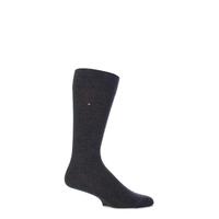 Mens 1 Pair Tommy Hilfiger Liberty Cashmere Blend Socks with Hand Linked Toe