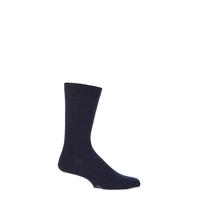 mens 1 pair viyella softouch non elastic wool socks with hand linked t ...