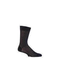 mens 1 pair viyella short mercerised cotton socks with hand linked toe