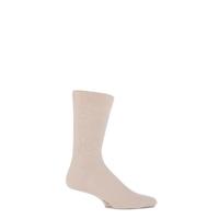 Mens 1 Pair Viyella Softouch Non Elastic Cotton Socks With Hand Linked Toe