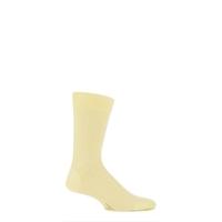 Mens 1 Pair Viyella Short Mercerised Cotton Socks With Hand Linked Toe