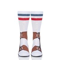 Mens and Ladies 1 Pair Ginger Fox Socks and Sandals Novelty Cotton Socks
