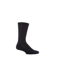 Mens 1 Pair HJ Hall Cushioned Sole Wool Softop Socks