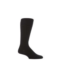 Mens 1 Pair HJ Hall Mid Calf Wool Softop Socks