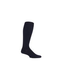 Mens 1 Pair HJ Hall Flysafe Cotton Flight and Travel Socks