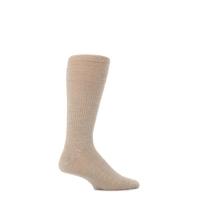 Mens 1 Pair HJ Hall Mid Calf Wool Softop Socks