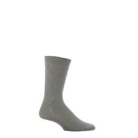 Mens 1 Pair HJ Hall Extra Wide Wool Softop Socks