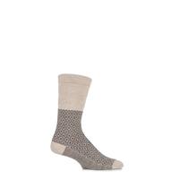 mens 1 pair hj hall mosaic wool blend softop socks