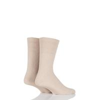 Mens 2 Pair HJ Hall Bamboo Softop Socks