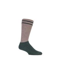 Mens 1 Pair HJ Hall ProTrek Explorer Softop Merino Wool Boot Socks