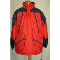 Men\'s waterproof jacket. Reach Expedition - Size: L - Red - Quilted jacket