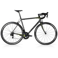 Merlin Nitro SL Di2 Carbon Road Bike - 2017 - Graphite / Fluro Yellow / XLarge / Di2