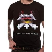 metallica master of puppets unisex small t shirt black