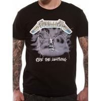 Metallica - Ride The Lightning Unisex X-Large T-Shirt - Black