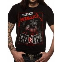 Metallica - Hardwired Album Cover Men\'s X-Large T-Shirt - Black
