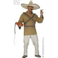 Mens Mexican Costume Extra Large Uk 46\