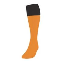 mens size amber black turnover football socks