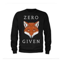 Men\'s Zero Fox Given Slogan Sweatshirt - Black - M