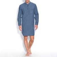 mecne striped cotton poplin nightshirt