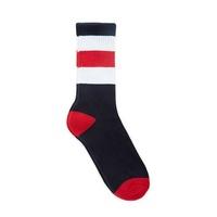 Men Colorblocked Crew Socks