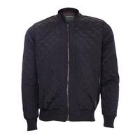 mens dissident rodney bomber jacket in black