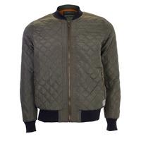 mens dissident rodney bomber jacket in green