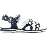 melania me4413d5ea sandals kid blue girlss childrens sandals in blue