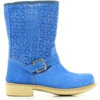 melania me6102f4ed boots kid blue girlss childrens low boots in blue