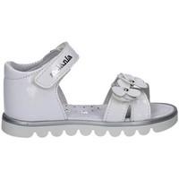 melania me8058b7ea sandals kid bianco boyss childrens sandals in white