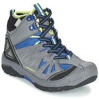 merrell capra mid wtpf boyss childrens walking boots in grey