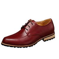 mens boots spring fall winter comfort leather office career casual bla ...