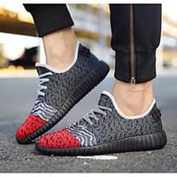 mens athletic shoes spring fall comfort fabric casual flat heel black  ...
