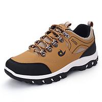 Men\'s Sneakers Spring / Fall Comfort PU Casual Flat HeelBlack / Brown / Green Hiking
