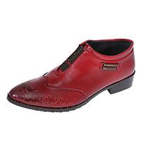Men\'s Oxfords Spring Summer Comfort Bullock shoes Leatherette Wedding Office Career Party Evening Flat Heel