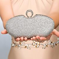 Metal Wedding/Special Occasion Clutches/Evening Handbags With Rhinestones(More Colors)