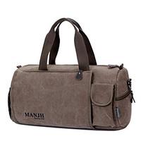 mens vintage canvas messenger bag travel military handbag shoulder boo ...