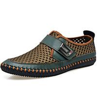 mens shoes outdoor office career athletic dress casual leather tulle l ...